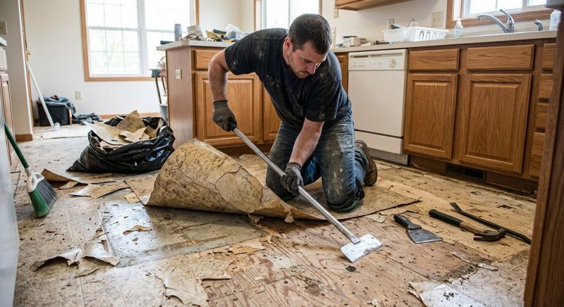 Vinyl Floor Remodeling