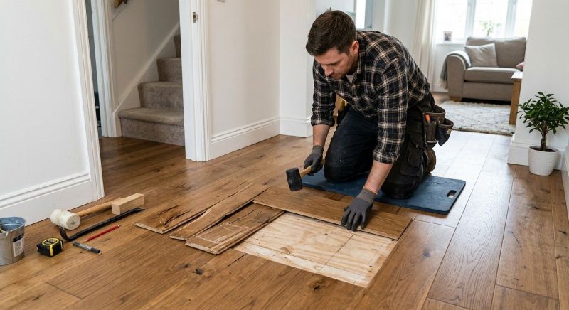 Engineered Floor Repair in Longmont, CO