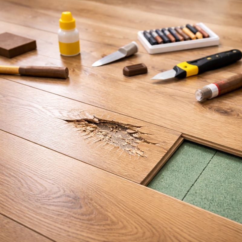 Laminate Floor Repair in Berthoud, CO