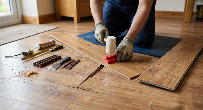 Laminate Floor Repair in Milliken, CO