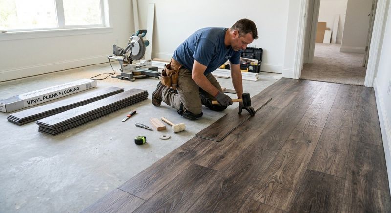 Linoleum Floor Installation in Berthoud, CO
