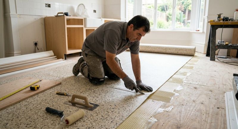 Linoleum Floor Installation in Brighton, CO