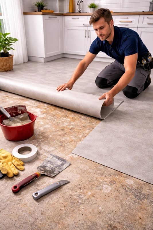 Linoleum Floor Installation in Fort Lupton, CO