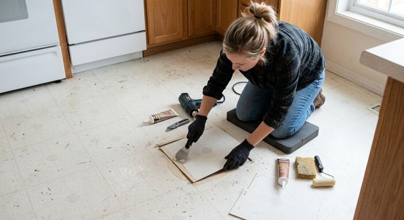 Linoleum Tile Repair in Longmont, CO