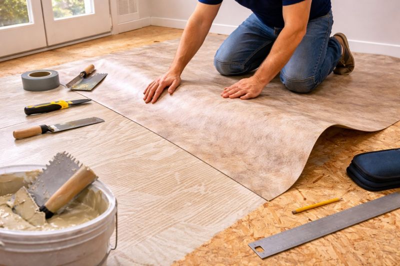Sheet Flooring Installation in Brighton, CO