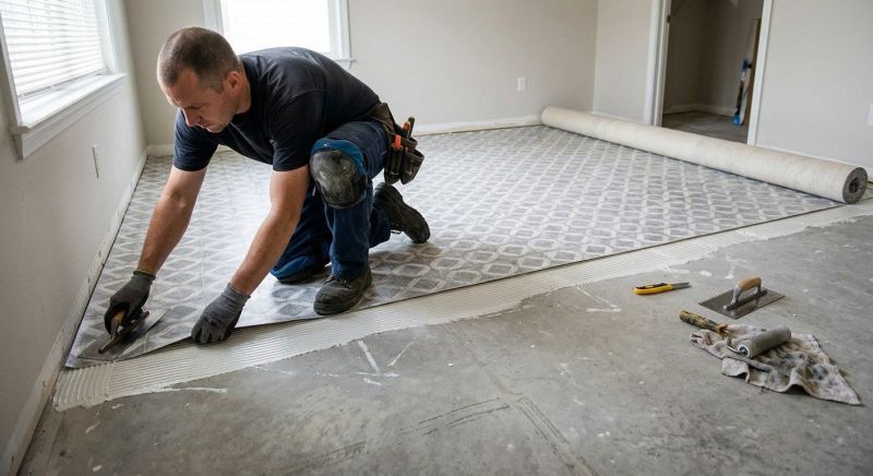 Sheet Flooring Installation in Lafayette, CO