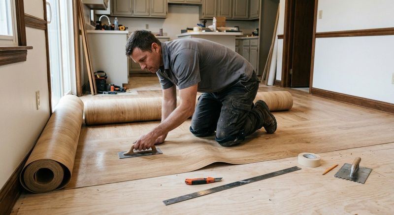 Sheet Flooring Installation in Lyons, CO