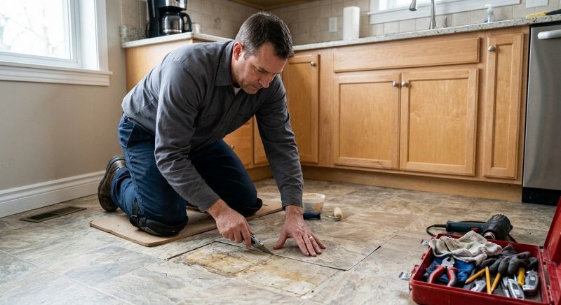 Sheet Flooring Repair in Louisville, CO