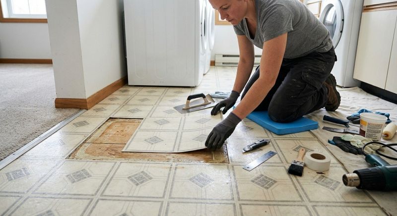 Sheet Vinyl Repair in Firestone, CO
