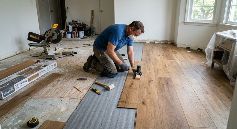 Vinyl Floor Remodeling in Longmont, CO