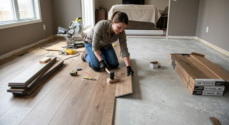 Vinyl Floor Remodeling in Longmont, CO