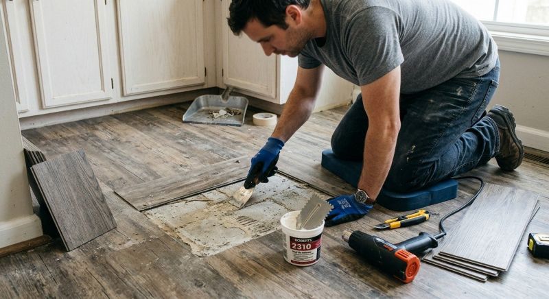 Vinyl Floor Repair in Dacono, CO