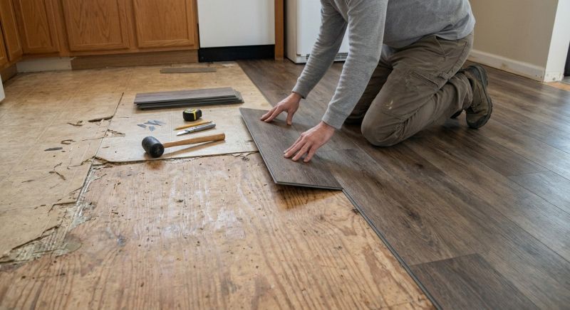 Vinyl Flooring Installation in Milliken, CO
